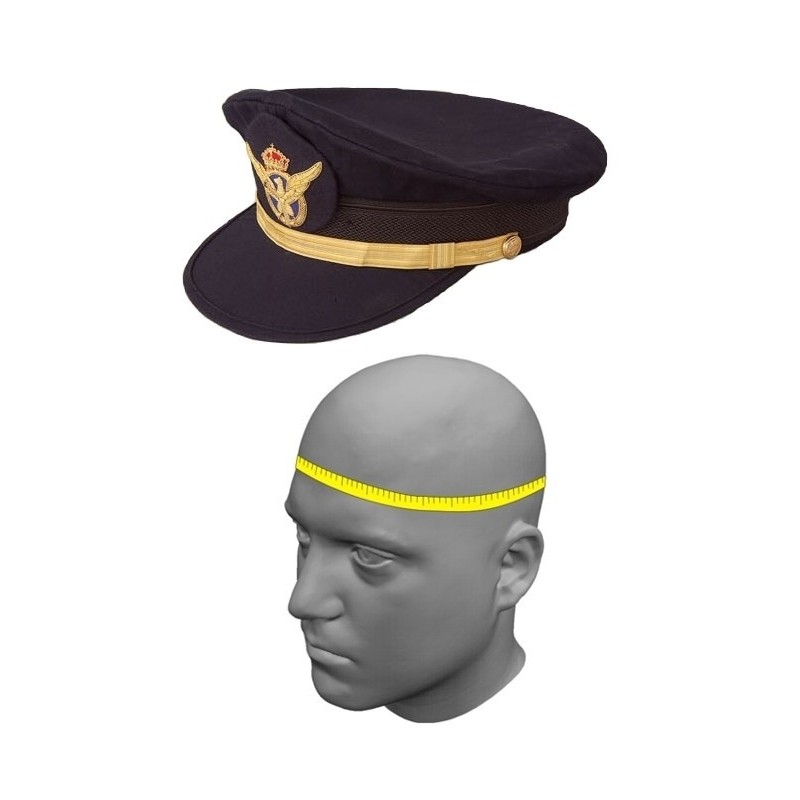 GORRA de PLATO de PILOTO ESPAÑOL.